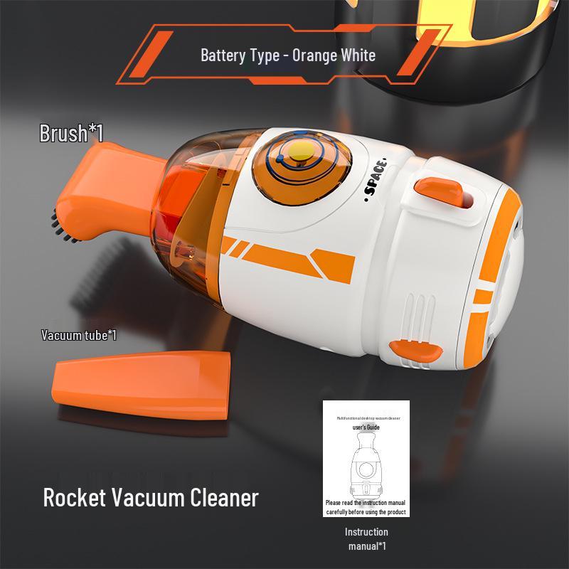 Portable USB-Charged Cartoon Mini Desktop Vacuum Cleaner