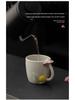 Forest-Themed 3D Ceramic Mushroom Mug - Handmade Breakfast & Coffee Cup
