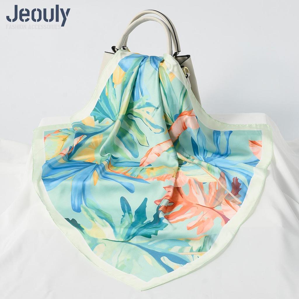 Cross-Border 70cm Silk Cashew Print Scarf - Autumn/Winter Women's Fashion Headscarf