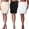 Plus Size Breathable Anti-Exposure Lining Skirt - Summer Women's Anti-See-Through Half-Body Underskirt