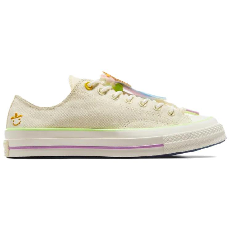 New Converse 1970s Low Top Canvas Shoes Unisex Beige A10949C