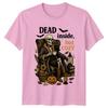 Dead Inside But Cozy Skeleton Halloween Unisexs Unisexs Graphic Tee