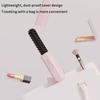 Mini Portable Hair Straightening Comb 2 in 1 Straight Curling Anti Frizz Easy to Carry Travel Friendly Hair Styling Accessory