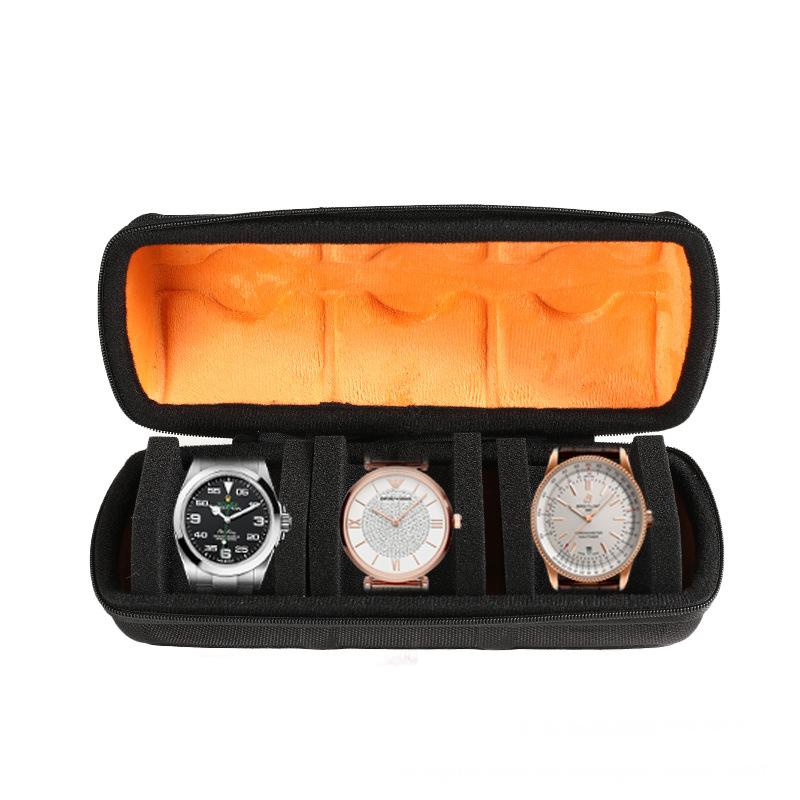 Watch Box Organizer for Men or Women, Watch Travel Case Portable Storage Watch Display Holder for Wristwatches and Smart Watches