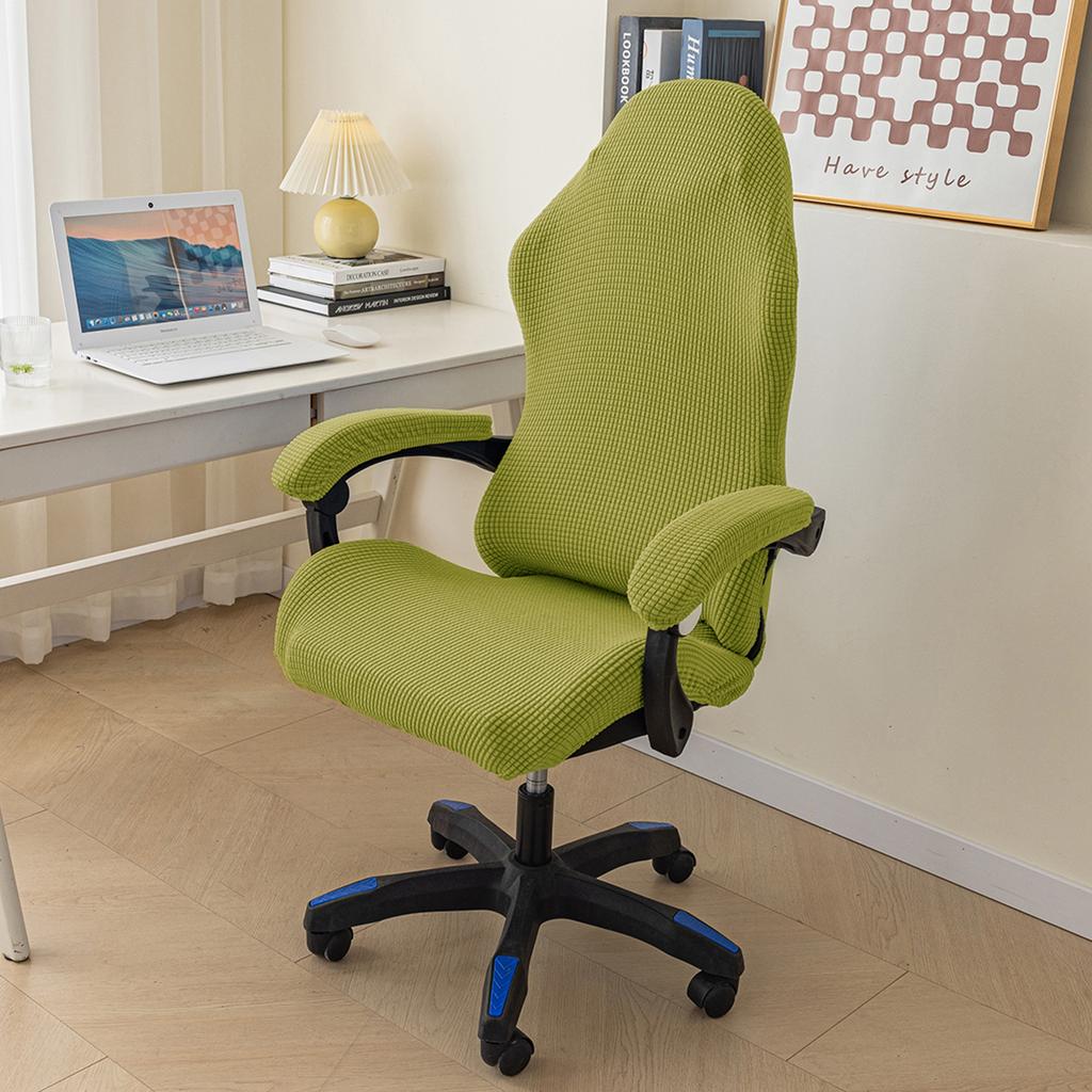 Simple Home Gaming Chair Covers Elastic Backrest Armrests Covers Computer Game Durable Stretch Chair Cover Office Chair