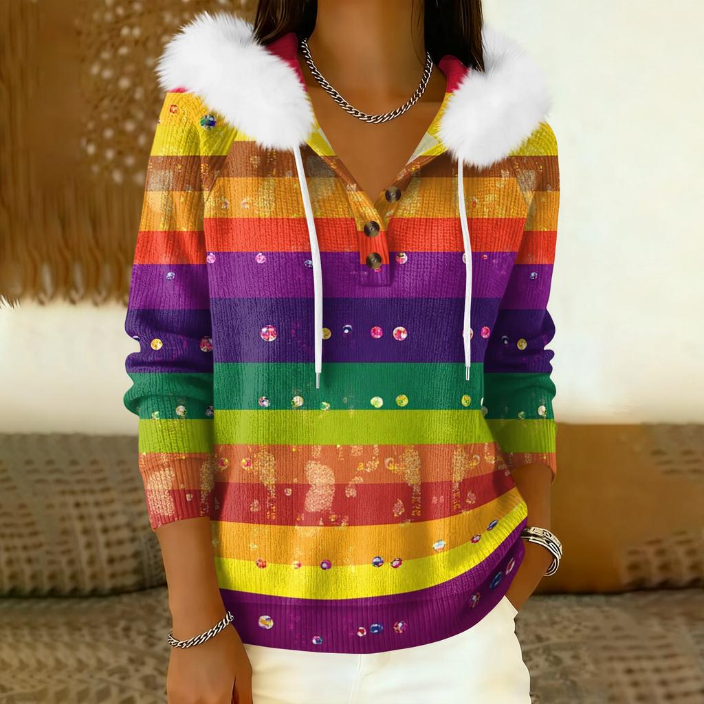 Damenmantel Langärmeliger Kapuzen-Winter-Warmmantel Jacke