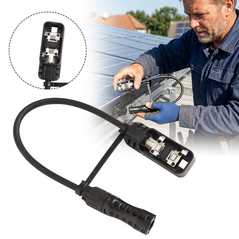 UV Resistant Solar Connector Panel Adaptor 1500V/30A Solar PV Connector Kit  Photovoltaic Systems