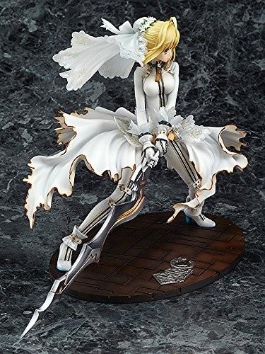 Fate EXTRA CCC Saber Bride 1 7 scale ABSPVC painted Figure Japan Used
