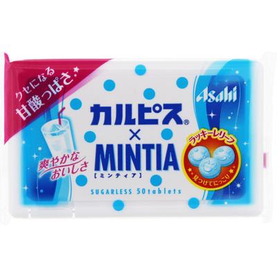 Asahi Mintia Calpis 50 tablet Sağlık şekeri/sakızı Mintia