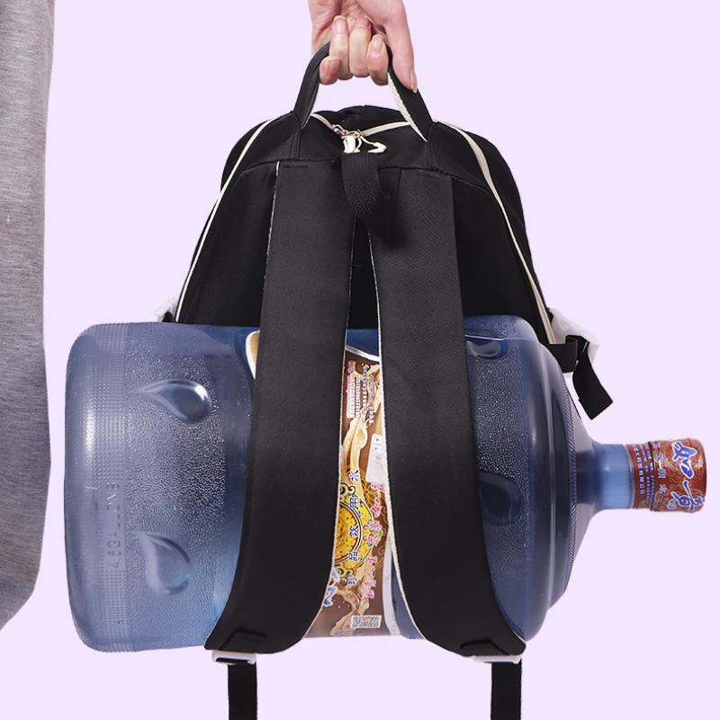 Mochilas Escolares de Alta Capacidad para Chicas de Secundaria Mochila Ligera Almacenamiento Multicapa Resistente al Agua Resistente al Desgaste Mochila para Estudiante de Secundaria
