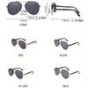 Men'S Vintage Style Fashion Glasses Trendy Lenses Lightweight Ferroalloy Frame Ideal for Everyday Fashion Glasses Sleek Eyewea|