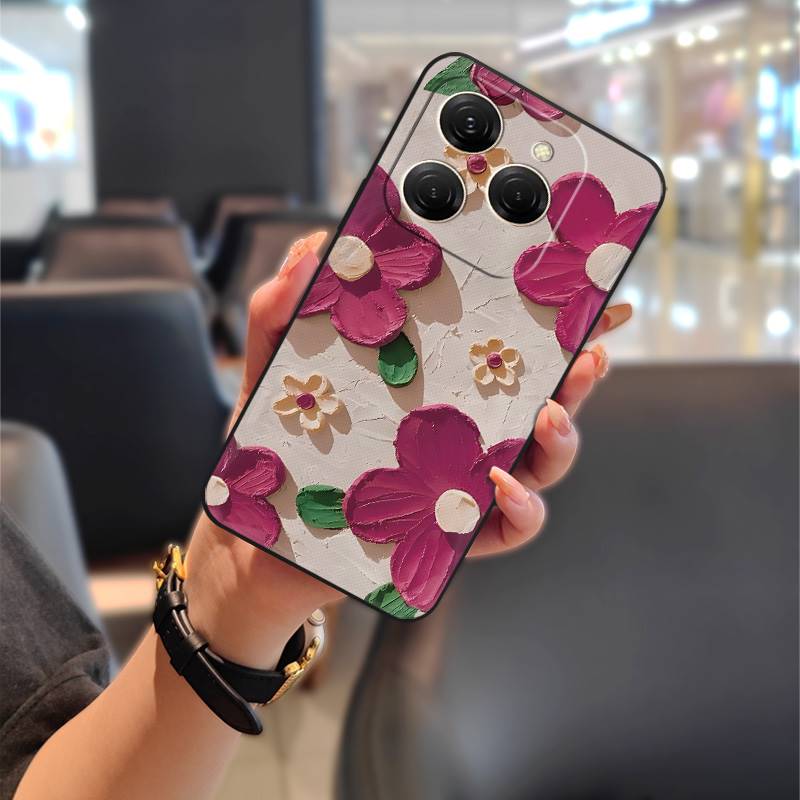 Strapazierfähige Rückschale Handyhülle Für Tecno Spark20 Pro/KJ6 Modisches Design Graffiti Schutz Tiere Rundumschutz Wasserdicht