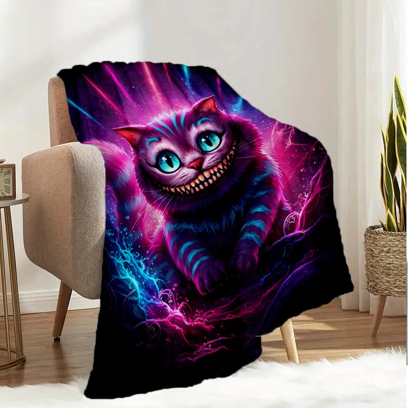 WonderlCat Fantasy Blanket Lightweight Ideal Bedding Blanket Perfect for Travel, Camping, Living Rooms, Offices, Sofas, Fan Christmas Gift
