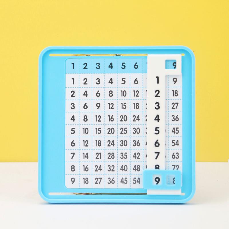 Multiplication Quick Search Card Math Enlightenment Multiplication Table Portable Cartoon Fun Quick Search Multiplication