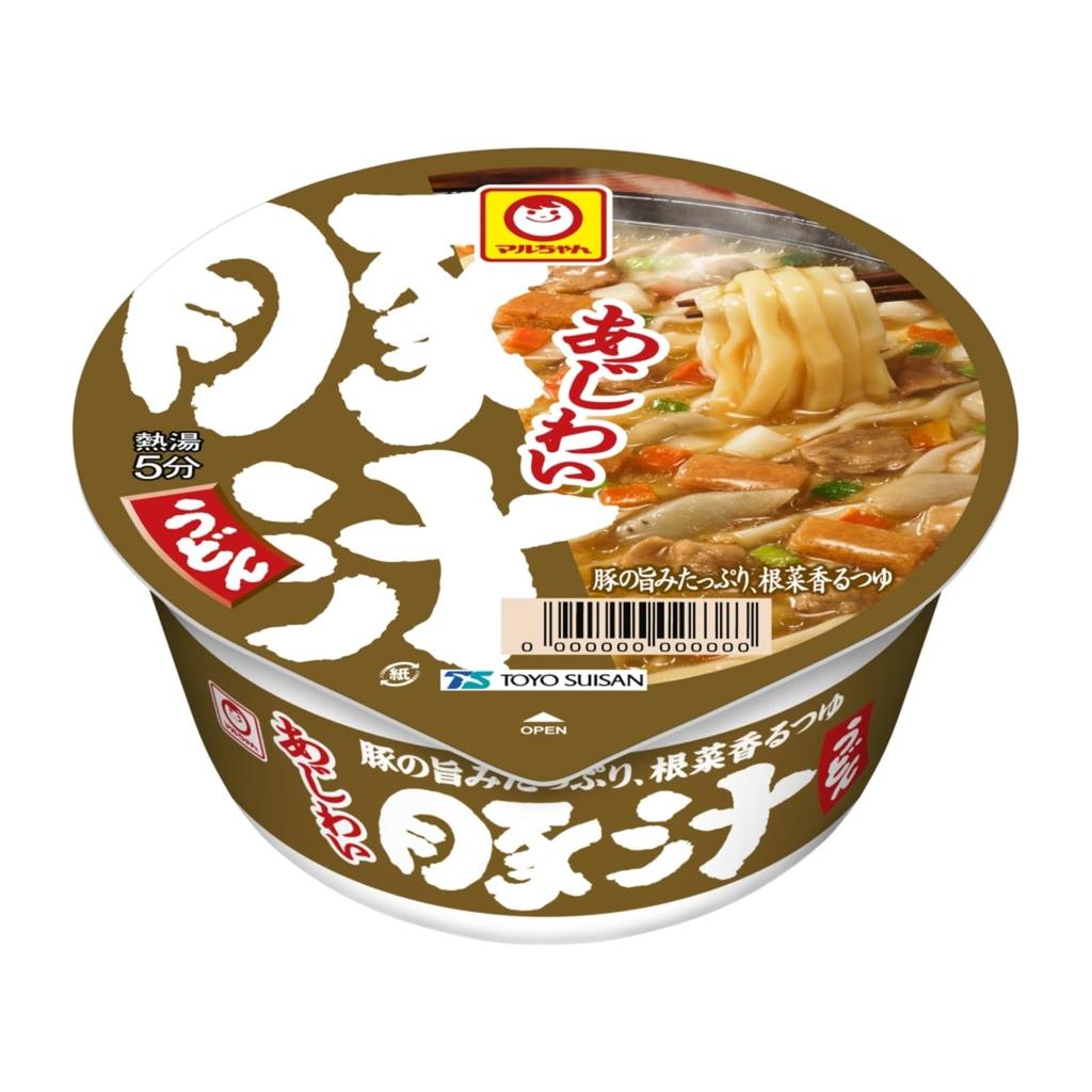 Maruchan Ajiwai Tonjiru Udon x 12 Cup Noodles Udon Soup Chewy Thick Cup Udon with 6 Ingredients Bulk Purchase Toyo Suisan Series (109g cups) (Pork / /