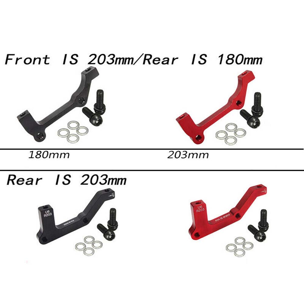 Bike Accessories 180/203mm Brake Adapter Bike Disc Brake Disc Brake Adapter Disc Brake Rotors