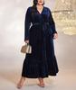 Cross-Border Plus Size Casual Women's Dress - Spring/Autumn Collection