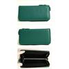 [Berkut] green long wallet men's genuine leather italian leather cowhide round zip round zipper compact multifunctional Thin 1071041-F-130a