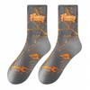 5 Pairs of Men's Spring and Autumn Pure Cotton Tube Deodorizing New Youth Sports Basketball Socks