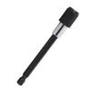 1/4 Inch Hex Shank Quick Relse Screwdriver Drill Bit Holder (black Knurling 100MM)