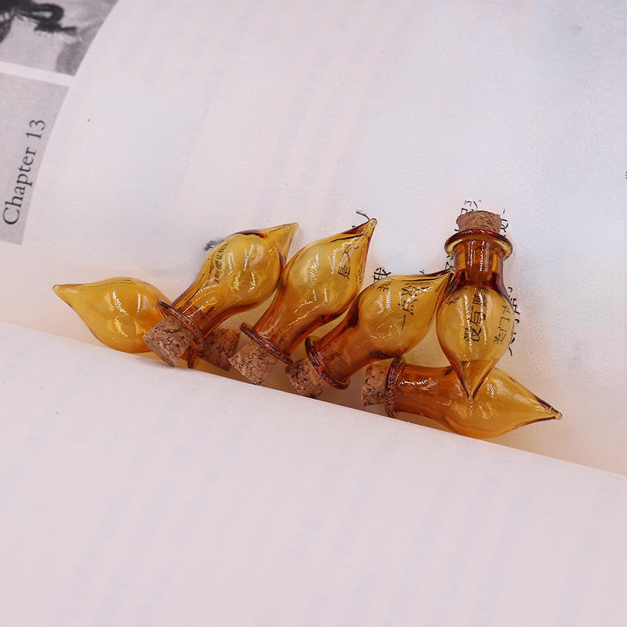 Doplňky pro kutily Ručně vyrobený materiál Příslušenství Skleněná láhev na přání Driftovací láhev s dřevěnou zátkou Kreativní driftovací láhev