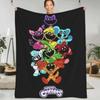 Manta Suave y Acogedora de Dibujos Animados CATNAP DOG Day Impresa en 3D para Dormitorio Sala de Estar Cama Sofá Viaje Moda Regalo de Cumpleaños
