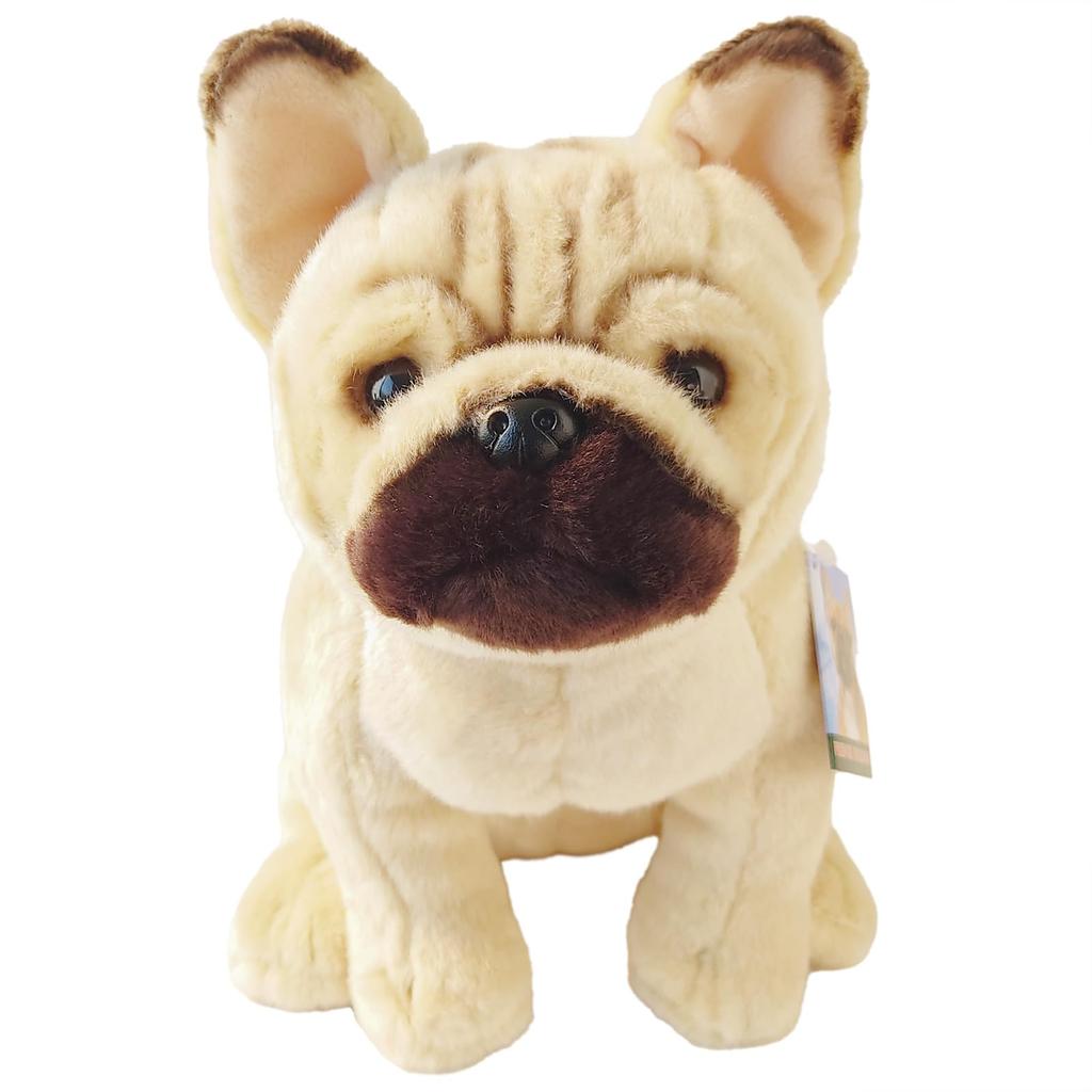 Realistic stuffed dog French Bulldog