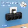 2/ 3 / 4/ 5 Plugs EU Plug Outlet Wall Mounted Outlet Electrical Socket Power Strip  Home Offices
