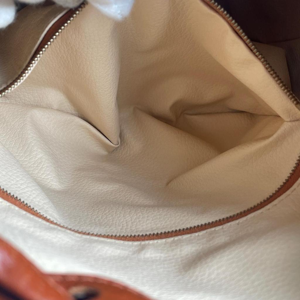 MCM Vicetos Handbag Brown Women Drawstring bag used