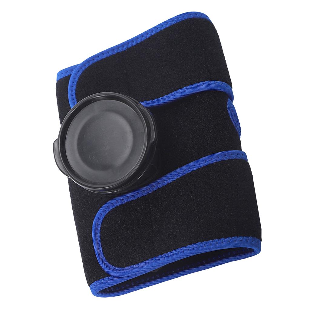 Eis Heißkompresse Physiotherapie-Set Knie Knöchel Ellbogenbandage Schwarz 9 Zoll Eisbeutel