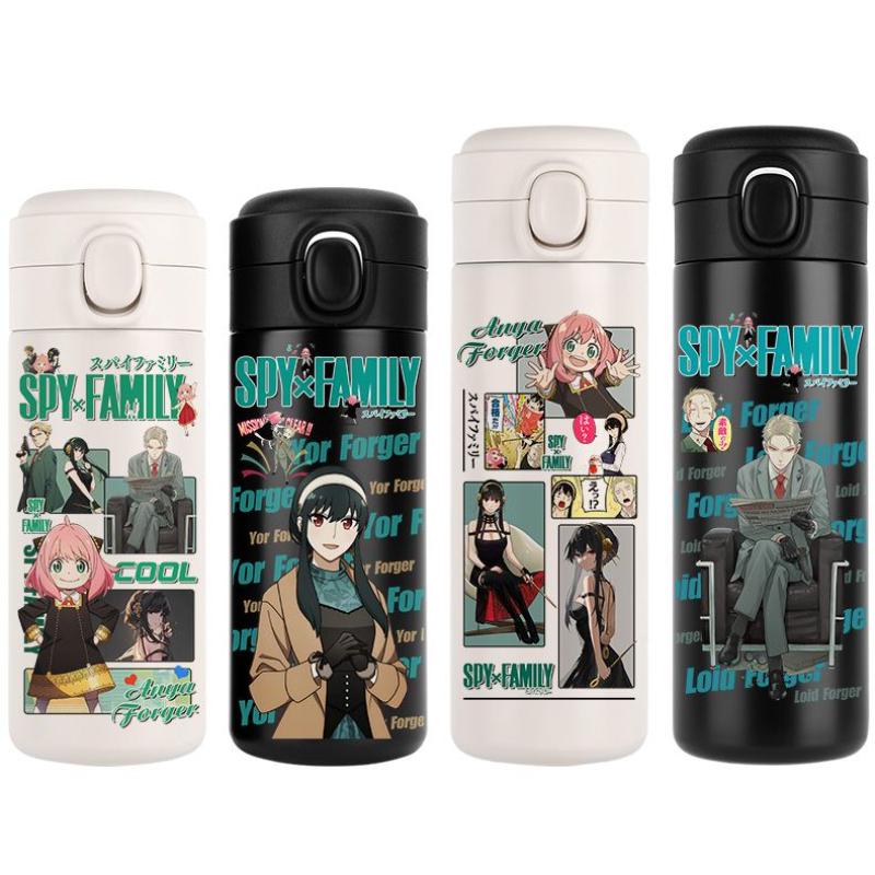 SPY×FAMILY thermos cup Anya Forger Two-dimensional lovers water cup Cute anime men and women portable takeout tour car