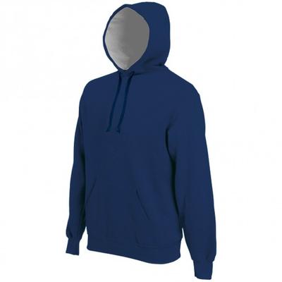 Męska bluza z kapturem / Hoodie o mocnym kontraście