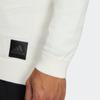 Adidas Pullover With Small Logo Crew Neck Long Sleeve Knit Sweater Men Tops White HG4133