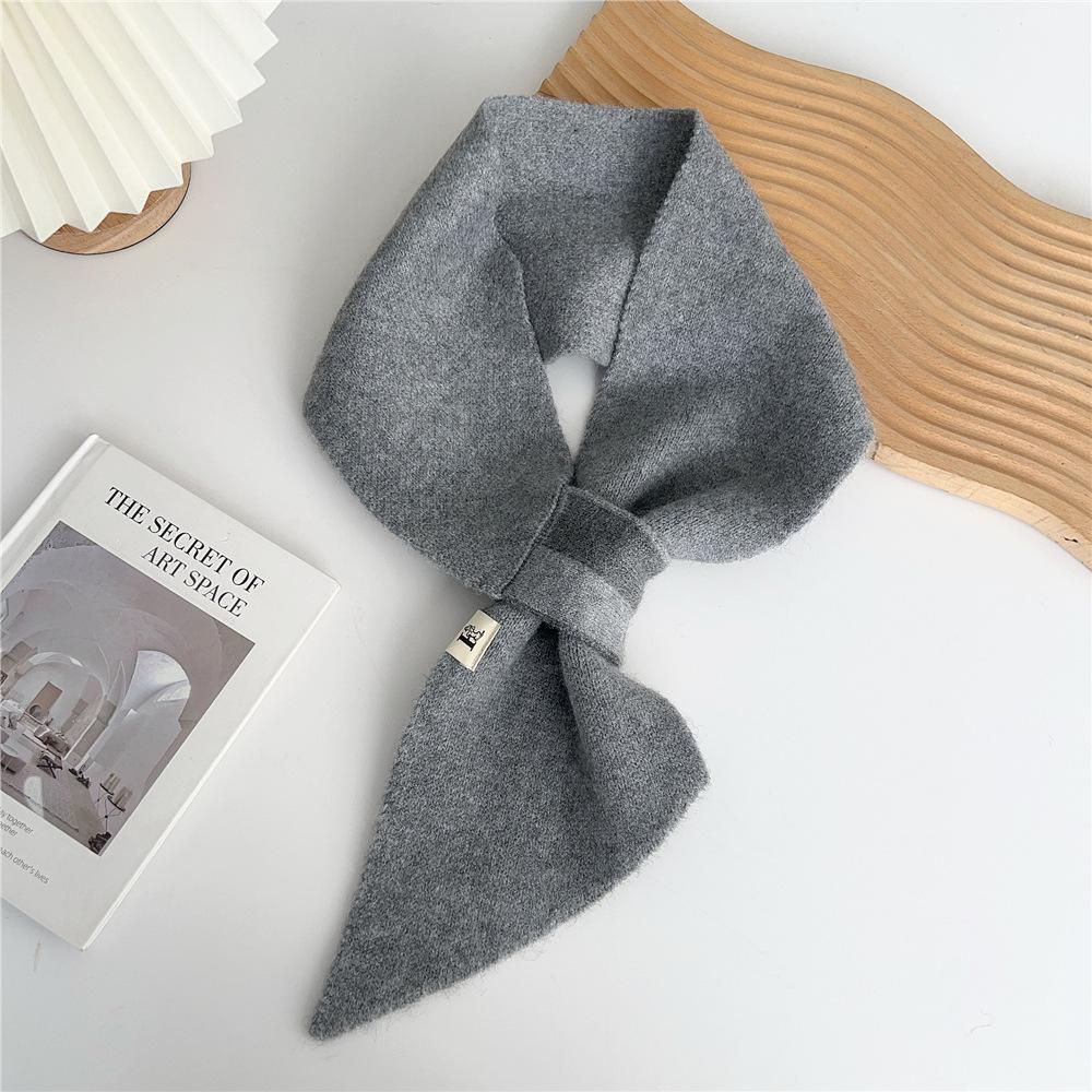 

Новый стиль крестообразный маленький шарф для женщин весна осень лето модный темперамент завязанный мешок повязка на голову декоративный шарф 14*92cm