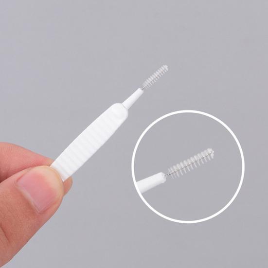 10/20/30/40/50Pcs Shower Head Cleaning Brush with Nylon Bristles Anti-Clogging Showerhead Cleaner Picks Multifunctional Gap Hole Cleaning Tools