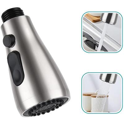 Pull-Out Kitchen Faucet Nozzle: Vegetable Washing & Anti-Splash Retractable Shower Head