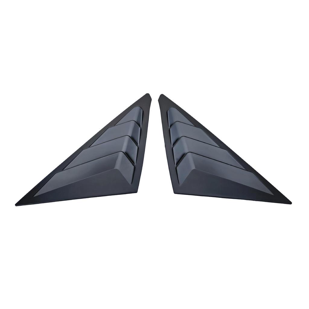 Compatible with 11th Gen Civic Hatchback: Louver Window Trim & Roof Wing Spoiler Kit
