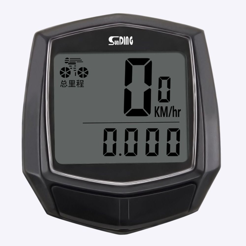 Waterproof Bicycle Cycling Computer LCD Display Digital Speedometer Bike Speedmeter  Mountain Bike