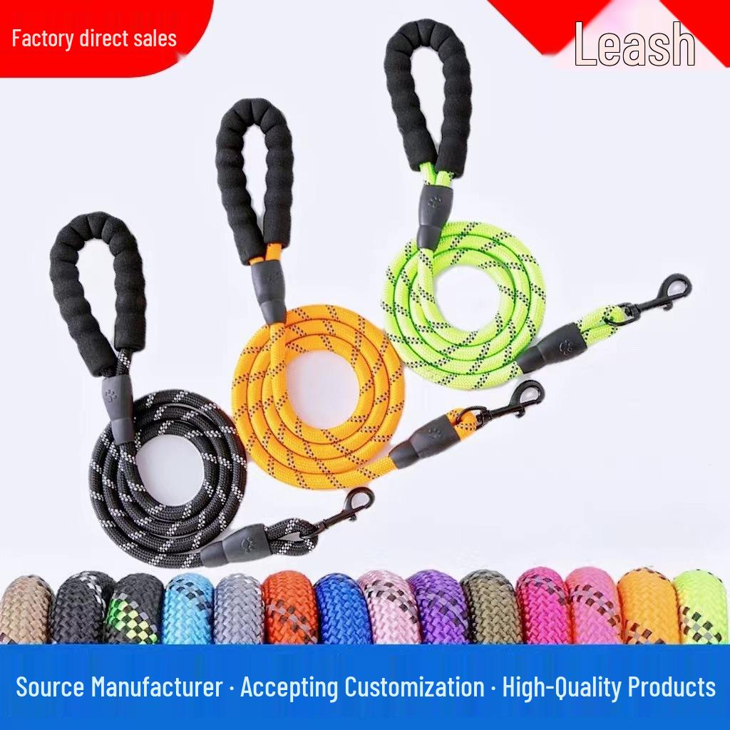 Explosion-Proof Reflective Dog Leash for Medium and Large Dogs