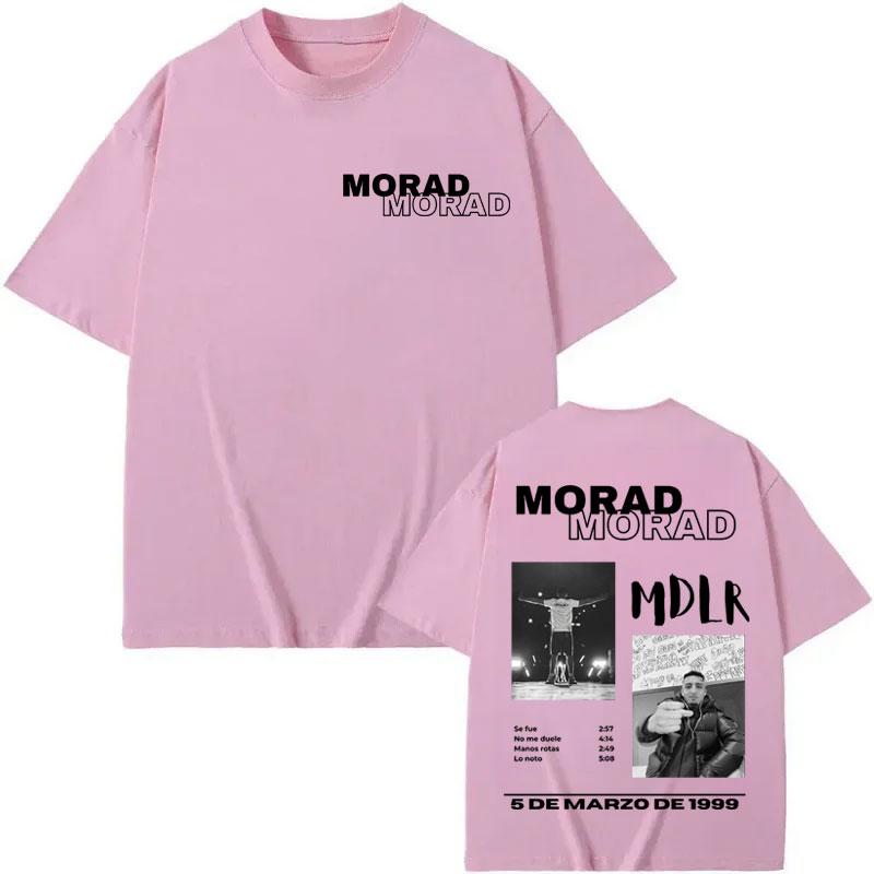 Rapper Morad Graphic T Shirts Men Women Clothing Fashion Hip Hop Tshirt High Quality Cotton Short Sleeve Tshirts Streetwear