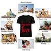 Just Spreading Same Love Slogan Printed Casual Graphic Tee Pure cotton T-shirt
