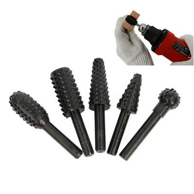 1/4'' 5 ADET Matkap Ucu Seti Ahşap İşleme Bıçağı Ahşap Oyma Aleti Marangozluk Ahşap Kesme Aletleri WorkDrill Bit Seti için Kesme Aletleri