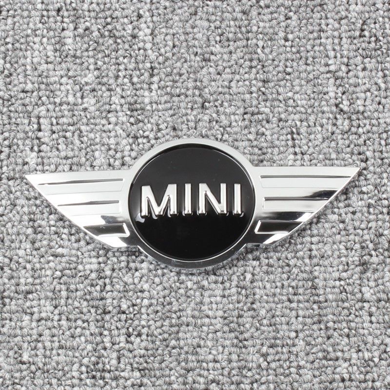 Metal front and rear emblem decoration, suitable for mini BMW Cooper R55 R56R50 R60R61 replacement emblem car styling accessorie