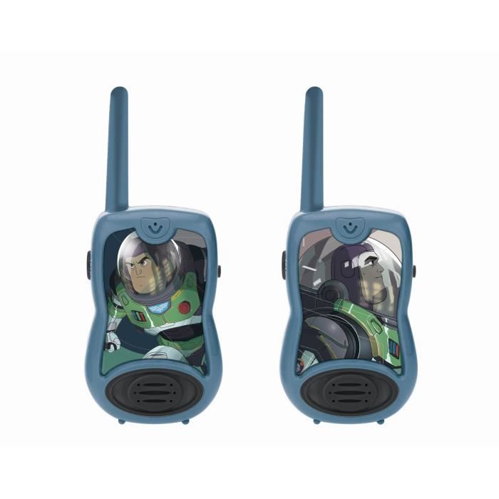 Talkies-Walkies LEXIBOOK - Buzz l'éclair - Portée 120m - Bleu - Enfant - Pile