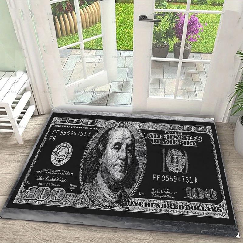 Tappeto Soggiorno Tappeti Pavimento Decorazioni Casa Tappeti Cucina Tappetino Bagno Antiscivolo Tappetino Ingresso Corridoio Modello Soldi Dollaro