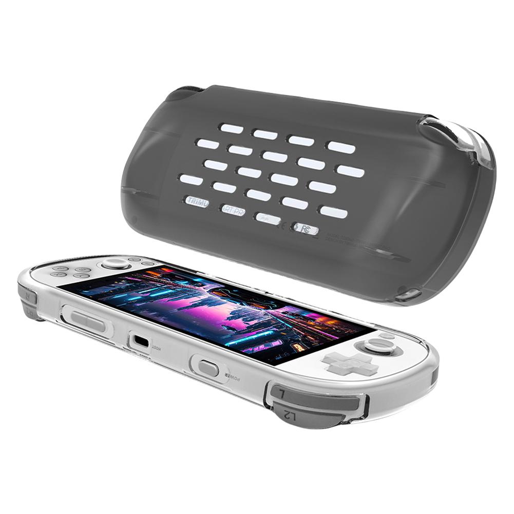 Transparent TPU Case Anti-Scratch Protective Cover Shockproof Protective Case for Trimui Smart Pro