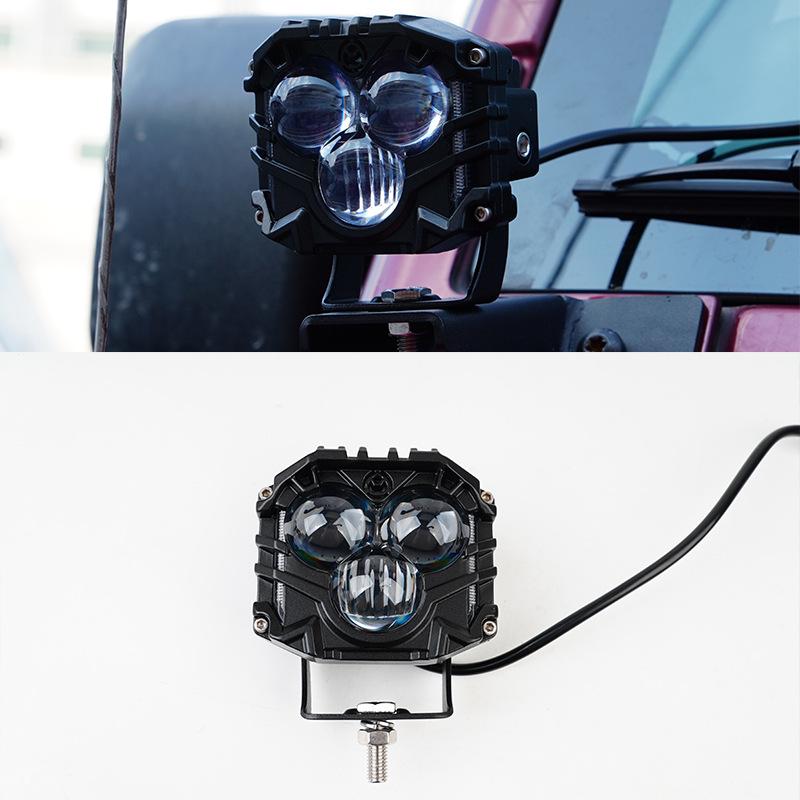 

LED Spotlight Lens & Quick-Release Wiring Kit for JEEP Wrangler JK JL