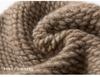Women's 100% Pure Cashmere Knit Bucket Hat - Autumn/Winter Thickened Design for a Slimmer Face Look