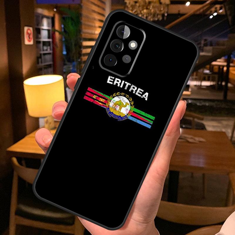 Eritrea Flag Case For Samsung Galaxy A54 A34 A14 A52 A32 A12 A13 A33 A53 A15 A16 A36 A56 A26 A06 A35 A55