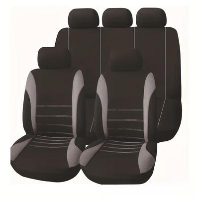 Universal Car Seat Cover with Waistline Design, Suitable for 5-Seater Full Car, Exported To Middle East, Europe, USA.